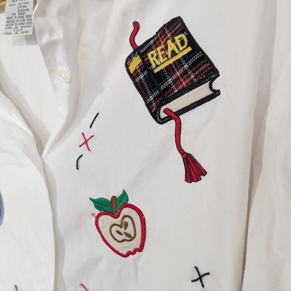 Eagle's eye collectables vintage teachers blouse - Picture 3 of 5